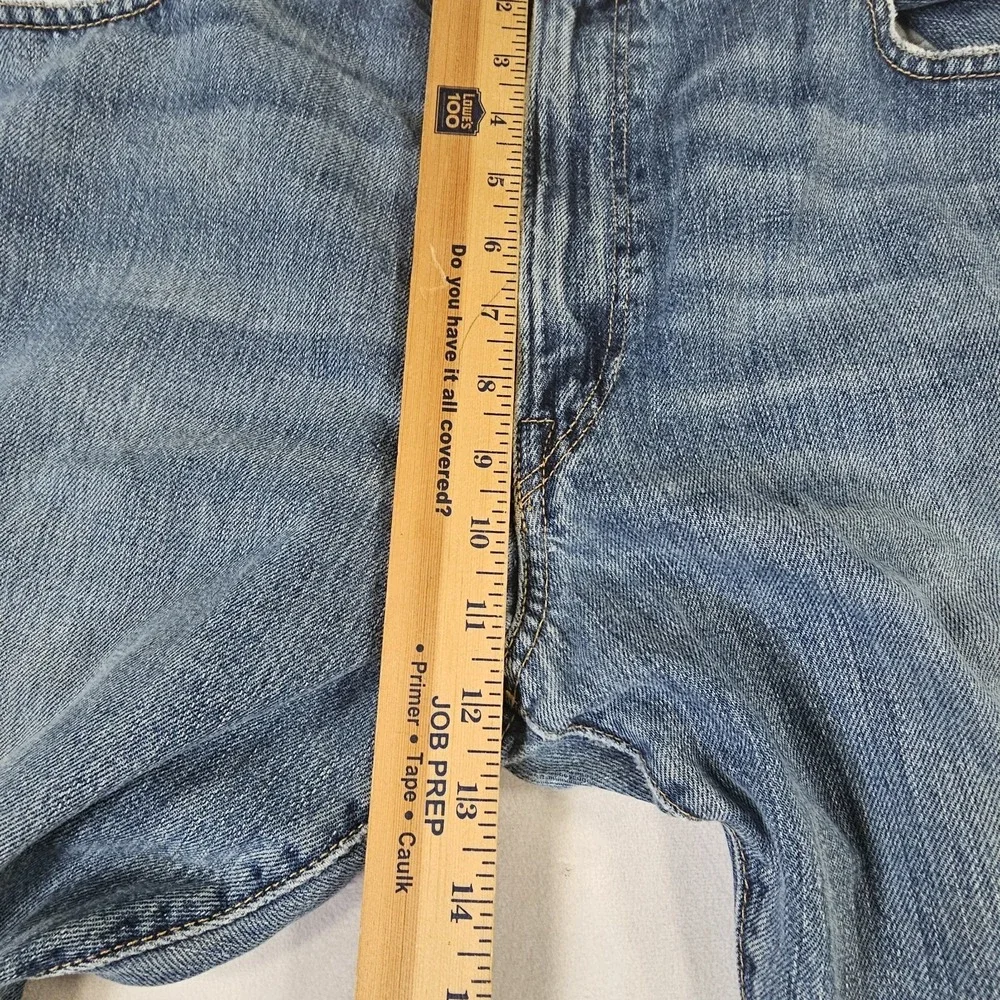 Polo Ralph Lauren Authentic Dungaree Jeans Men's 38x34 Straight Leg Blue Denim